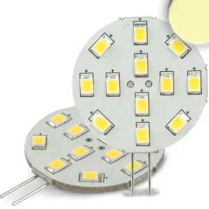 Beliebt ISOLED G4 LED 12SMD, 2W, warmweiß, Pin seitlich