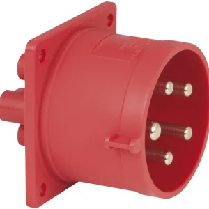 Expressversand PCE CEE 32 A/400 V 5-polige Steckdose, rot