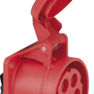 Geprüft PCE CEE 16 A/400 V 5-polige Buchse, rot