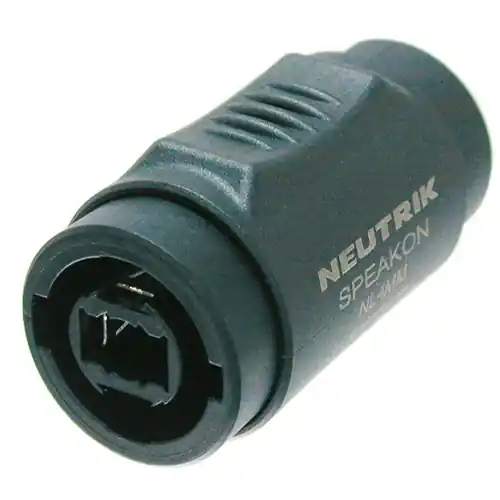 Solange Der Vorrat Reicht Neutrik NL 4 MMX Adapter Speakon 2/4-Pol auf Speakon 2/4-Pol