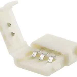 Top-Seller ISOLED Clip-Verbinder (max. 5A) für 3-pol. IP20 Flexstripes mit Breite 10mm, Pitch-Abstand >12mm
