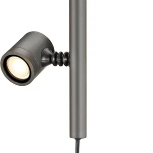 Zertifiziert SLV NEW MYRA 2 Leuchtenkopf, anthrazit, GU10, max. 2x4W, IP44