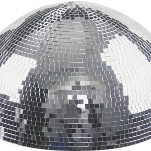 SHOWGEAR Halbspiegelkugel 40 cm Halbspiegelkugel für Wand- und Deckenmontage mit Motor Knallerangebot