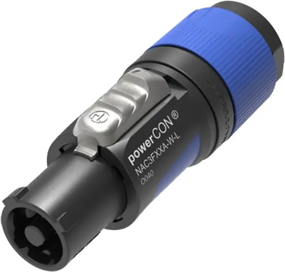 Neue Ware Neutrik NAC3FXXA-W-L - PowerCON blue PowerIn, groß