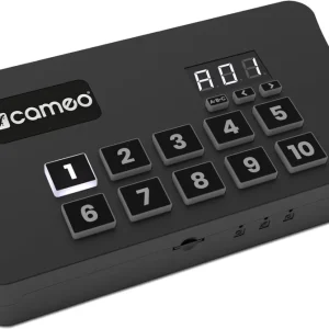 Sale Cameo DVC CUE - Programmierbares 1024-Kanal DMX-Interface mit beleuchtetem Bedienfeld