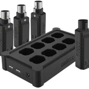 Chauvet DJ D-Fi XLR Pack (3 RX, 1 TX & 1 Multi Charger) - DMX-Funkset Direkt Vom Hersteller
