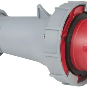 Günstig PCE CEE 63 A/400 V 5-poliger Stecker, rot – IP67