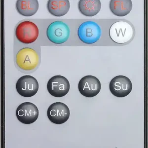 Cameo FLAT PAR CAN REMOTE Infrarot Fernbedienung für FLAT PAR CAN Scheinwe Echt