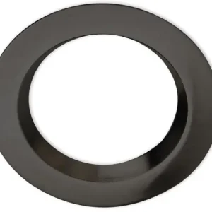Top-Preis ISOLED Cover Aluminium rund schwarz rückversetzt für Einbaustrahler Sys-90