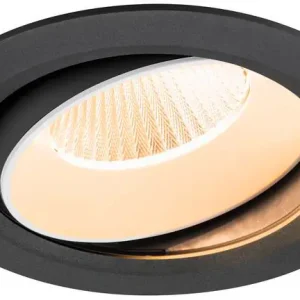 Aktuell SLV NUMINOS® MOVE XL, Deckeneinbauleuchte, 2700 K, 40°, IP20, rund, schwarz / weiß