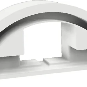 Sonderaktion ISOLED Endkappe für LED T5/T8 Umrüstplatine inkl. Abdeckung COVER69 mit Kabeldurchführung