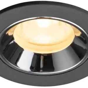 Zertifiziert SLV NUMINOS® XS, Deckeneinbauleuchte schwarz/chrom 3000 K 40°