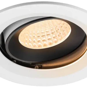 Aktuell SLV NUMINOS® MOVE M, Deckeneinbauleuchte weiß/schwarz 2700 K 55°