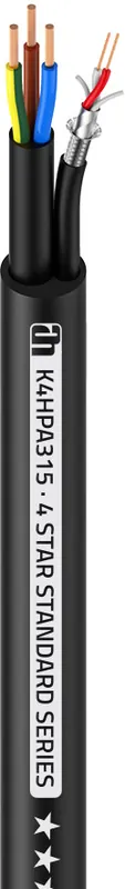 Adam Hall Cables 4 STAR HPA 315 - Hybridkabel Strom- & Audio 3 x 1,5 mm² & 2 x 0,22 mm² Direktkauf