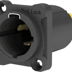 SEETRONIC Power Pro True Inlet Chassis Connector – Stecker – D-Größe, verriegelbar, 20 A Netzstecker Knallerangebot