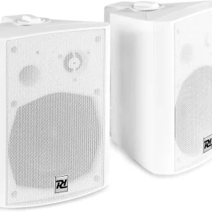 Nur Für Kurze Zeit Power Dynamics DS65MW Aktiv-Lautsprecher-Set mit Multimedia-Player 6,5" 125W Weiß