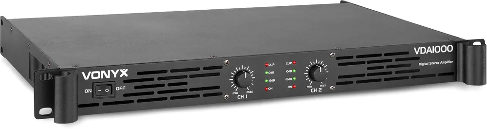 Vonyx VDA1000 PA-Verstärker 1U 2x 500W Sonderaktion