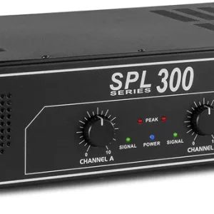 Skytec SPL 300 Verstärker 2x 150W Schwarz Sale
