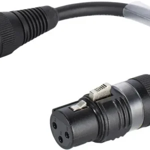 Billig SOMMER CABLE Adapterkabel 3pol XLR(F)/5pol XLR(M)0,15m
