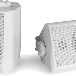 Nur Für Kurze Zeit Power Dynamics BGO40 Lautsprecherset Innen/Außen 4" 100W Weiß