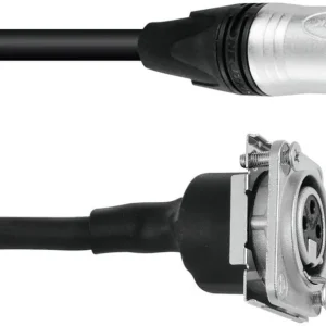 PSSO Patch Kabel XLR(M)/XLR(F) EB 1m sw Schnäppchen