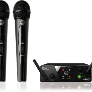 Schneller Versand AKG WMS 40 MINI Dual Vocal Set Drahtlos Mikrofonsystem
