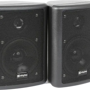 Skytec ODS40B Lautsprecher-Set 2-Wege 75W Schwarz Billig