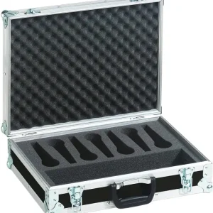 Versand Am Gleichen Tag ROADINGER Mikrofon-Case Road 7 Mikrofone schwarz