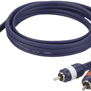 DAP-Audio FL30 – Stereo-Miniklinkenstecker auf 2 Cinch-Stecker L/R, 3 m Solange Der Vorrat Reicht