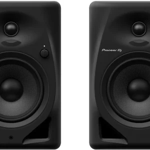 Expressversand Pioneer DJ DM-50D 5" Desktop-Monitor-System mit Bluetooth® (Schwarz)