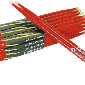 Finale Aktion DIMAVERY DDS-5A Drumsticks, Ahorn, rot