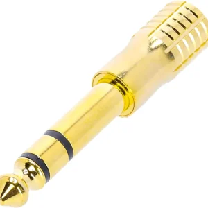 Adam Hall Connectors 4 STAR A MF3 JM3 GOLD - Adapter Miniklinke female stereo auf 6,3 mm Klinke male Nur Heute