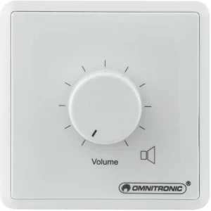 Aktuell OMNITRONIC ELA LS-Regler, 120 W mono weiß