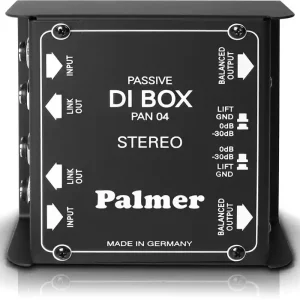 Heißes Angebot Palmer Pro PAN 04 DI-Box 2 Kanal passiv
