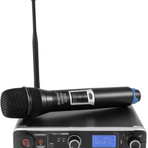 Abverkauf OMNITRONIC UHF-301 1-Kanal-Funkmikrofonsystem 823-832/863-865MHz