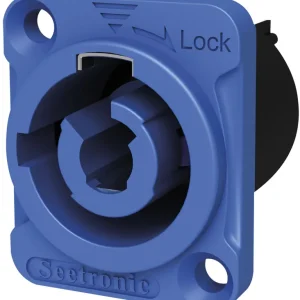 Markenware SEETRONIC Power Pro Chassis-Steckverbinder Blau – Schraubklemmen