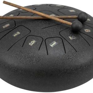Sonderangebot DIMAVERY TD-12 Steel Tongue Drum, schwarz