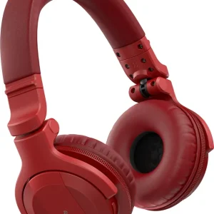 Begrenztes Angebot Pioneer DJ HDJ-CUE1BT-R - DJ Kopfhörer mit Bluetooth, rot