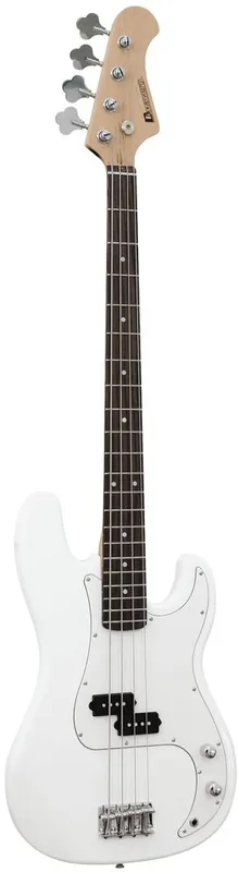 Markenware DIMAVERY PB-320 E-Bass, weiß