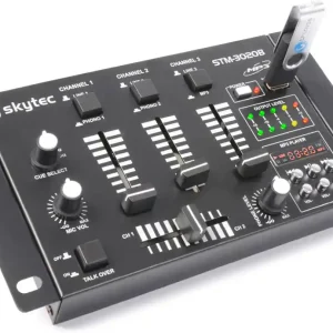 Mega-Angebot Skytec STM-3020B 6-Kanal-Mischpult USB/MP3 - Schwarz