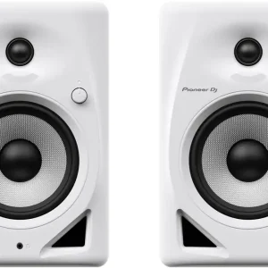 Preis Gesenkt Pioneer DJ DM-50D 5 Zoll Desktop-Monitor-System mit Bluetooth® (Weiß)