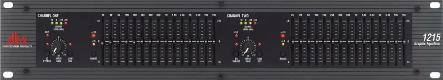 Nur Für Kurze Zeit dbx 1231 - Grafischer Equalizer