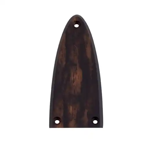 Direkt Vom Hersteller Warwick Parts - Wooden Truss Rod Cover for Warwick Basses - Ebony