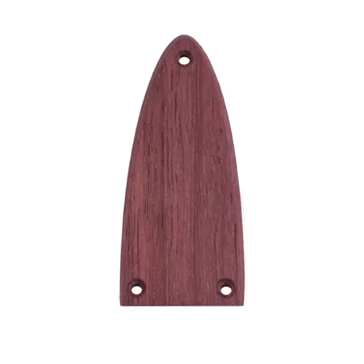 Warwick Parts - Wooden Truss Rod Cover for Warwick Basses - Purpleheart Begrenztes Angebot