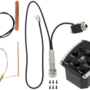 Highlight Warwick Parts - Shadow Preamp with Piezo & Magnetic Pickup for Alien Thinline, 4-String
