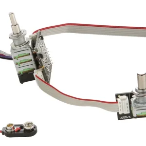 Warwick Parts - Active 3-Way Onboard Bass Electronics for Active Pickups (Vol+Bal PP / T+B / M) - for Thumb NT and Infinity Heißes Angebot