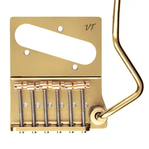 Preisreduziert VegaTrem VT2ND Teletrem Modern “No Drill” (VT2NDMD-GD-w/oL) - Gold