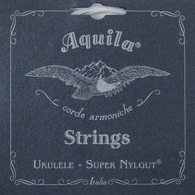 Aquila 128U - Super Nylgut Series, Ukulele String Set - Baritone, DGBE Tuning (Low-D) Kostenloser Versand