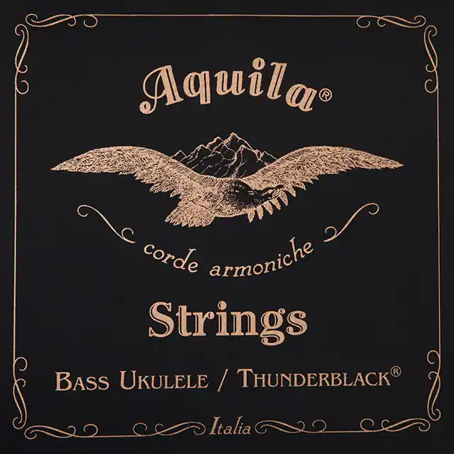 Aquila 147U - Thunderblack Series, Bass Ukulele / U-Bass String Set - 5-String, 23" - 26" Scale Top-Angebot