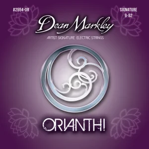 Dean Markley Orianthi Artist Signature - 2554 OR - Electric Guitar String Set, .009-.052 Must-Have
